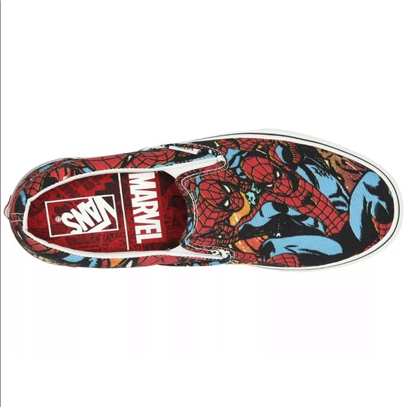 Vans Women’s Classic Slip-On Marvel Spiderman - Picture 5 of 8